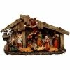 Féérie Lights & Christmas Crèche de Noël lumineuse 11 santons 3 LED Objets de décoration Couleur Marron -Christmas Soldes Boutique 18649818 500 A