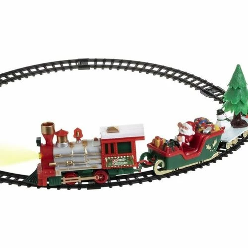 Féérie Lights & Christmas Train électrique 22 pièces du village de Noël Objets de décoration Couleur Rouge 4 Féérie Lights & Christmas Train électrique 22 pièces du village de Noël Objets de décoration Couleur Rouge – Image 2