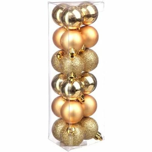 Féérie Lights & Christmas Kit déco pour sapin de Noël - 18 Pièces - Or Objets de décoration Couleur Doré 3 Féérie Lights & Christmas Kit déco pour sapin de Noël - 18 Pièces - Or Objets de décoration Couleur Doré