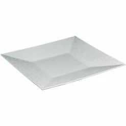 Féérie Lights & Christmas Assiette de présentation Pixel - Vaisselle de Noël Objets de décoration Couleur Blanc