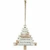 Féérie Lights & Christmas Décoration en bois pour sapin de Noël Pancarte Objets de décoration Couleur Blanc -Christmas Soldes Boutique 20970632 500 A