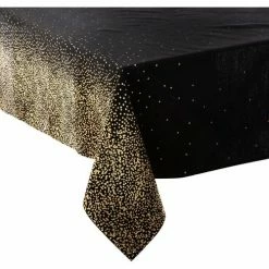 Féérie Lights & Christmas Nappe de Noël motifs Léopard Objets de décoration Couleur Noir