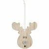 Féérie Lights & Christmas Décoration pour sapin de Noël en bois - Tête de renne Objets de décoration Couleur Gris -Christmas Soldes Boutique 20970661 500 A