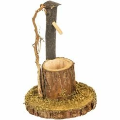 Féérie Lights & Christmas Accessoire de déco de crèche - Fontaine Objets de décoration Couleur Marron