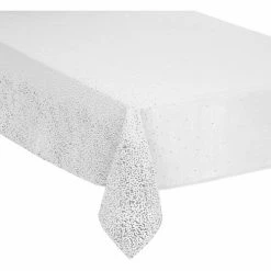 Féérie Lights & Christmas Nappe de Noël design Léopard Objets de décoration Couleur Blanc