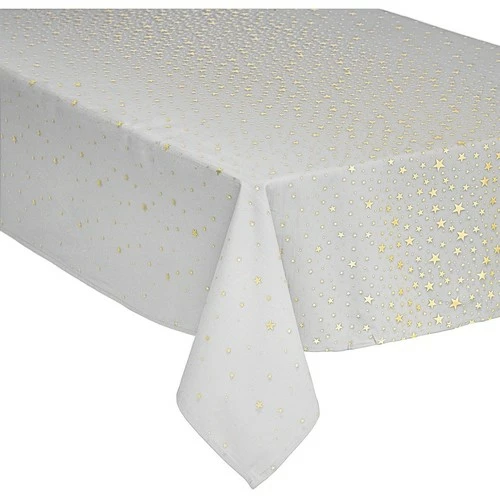 Féérie Lights & Christmas Nappe design étoiles de Noël Objets de décoration Couleur Blanc 3 Féérie Lights & Christmas Nappe design étoiles de Noël Objets de décoration Couleur Blanc