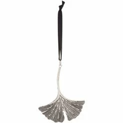 Féérie Lights & Christmas Déco de sapin de Noël design palmier Jungle électro Objets de décoration Couleur Argent