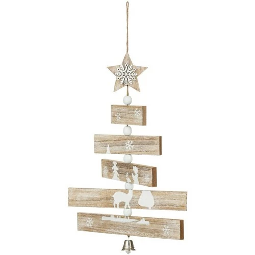 Féérie Lights & Christmas Déco sapin de Noël articulée en bois Sapin Objets de décoration Couleur Marron 3 Féérie Lights & Christmas Déco sapin de Noël articulée en bois Sapin Objets de décoration Couleur Marron