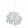 Féérie Lights & Christmas Déco sapin de Noël design plume Dahlia Objets de décoration Couleur Blanc -Christmas Soldes Boutique 20970904 500 A