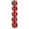 Féérie Lights & Christmas Kit déco pour sapin de Noël - 5 Pièces Objets de décoration Couleur Rouge