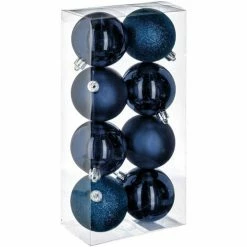 Féérie Lights & Christmas Kit de décorations pour sapin de noël - 8 Pièces Objets de décoration Couleur Bleu foncé