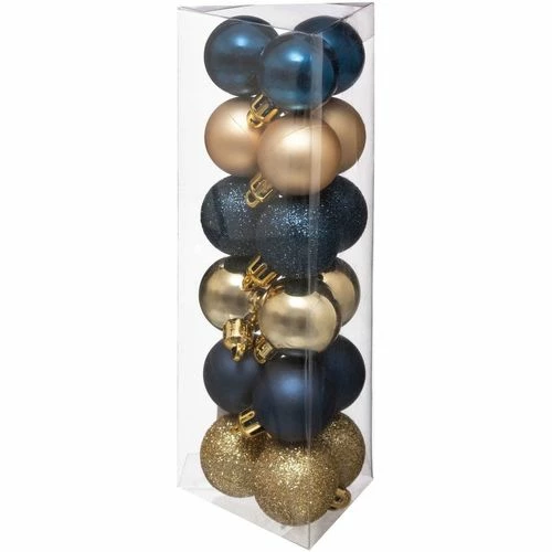 Féérie Lights & Christmas Kit déco pour sapin de Noël - 18 Pièces Objets de décoration Couleur Doré 3 Féérie Lights & Christmas Kit déco pour sapin de Noël - 18 Pièces Objets de décoration Couleur Doré