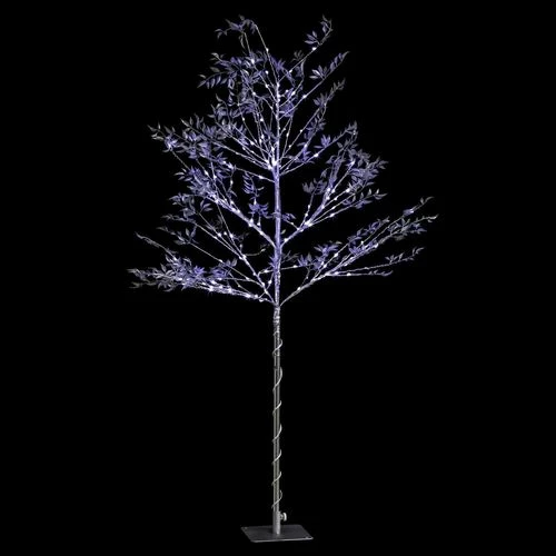 Féérie Lights & Christmas Arbre de Noël lumineux à feuilles Xmas Objets de décoration Couleur Argent 3 Féérie Lights & Christmas Arbre de Noël lumineux à feuilles Xmas Objets de décoration Couleur Argent