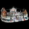 Féérie Lights & Christmas Village de Noël lumineux et musical Patinoire Objets de décoration Couleur Blanc