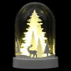 Féérie Lights & Christmas Décoration lumineuse de Noël design dome Dahlia Objets de décoration Couleur Blanc