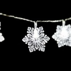 Féérie Lights & Christmas Guirlande intérieure de Noël à Led Xmas Objets de décoration Couleur Blanc