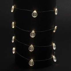 Féérie Lights & Christmas Guirlande de Noël lumineuse ampoule Xmas Objets de décoration Couleur Marron