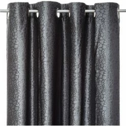 Féérie Lights & Christmas Rideau design croco Dahlia Décorations textile Couleur Gris