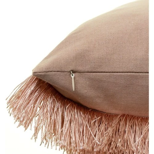 Féérie Lights & Christmas Housse de coussin design franges Curiosité Décorations textile Couleur Rose 4 Féérie Lights & Christmas Housse de coussin design franges Curiosité Décorations textile Couleur Rose – Image 2