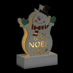 Féérie Lights & Christmas Décoration lumineuse de Noël design bois Xmas Objets de décoration Couleur Blanc