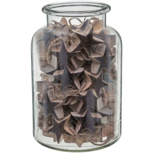 Féérie Lights & Christmas Déco de Noël à suspendre en bois étoile Terre sauvage Objets de décoration Couleur Gris 4 Féérie Lights & Christmas Déco de Noël à suspendre en bois étoile Terre sauvage Objets de décoration Couleur Gris – Image 2