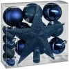 Féérie Lights & Christmas Kit de décorations pour sapin de noël - 18 Pièces Objets de décoration Couleur Bleu foncé -Christmas Soldes Boutique 21203978 500 A