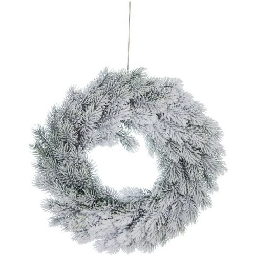 Féérie Lights & Christmas Couronne de Noël floquée effet enneigée - Diam. 40 cm Objets de décoration Couleur Vert 3 Féérie Lights & Christmas Couronne de Noël floquée effet enneigée - Diam. 40 cm Objets de décoration Couleur Vert