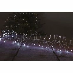 Féérie Lights & Christmas Guirlande Boa d'extérieur 10 mètres - 800 Led Objets de décoration Couleur Blanc