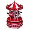 Féérie Lights & Christmas Village de Noël Carrousel musical Objets de décoration Couleur Rouge -Christmas Soldes Boutique 21295318 500 A
