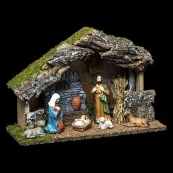 Féérie Lights & Christmas Crèche de Noël et ses 6 santons en résine Objets de décoration Couleur Marron 7 Féérie Lights & Christmas Crèche de Noël et ses 6 santons en résine Objets de décoration Couleur Marron -Christmas Soldes Boutique 21295323 500 C