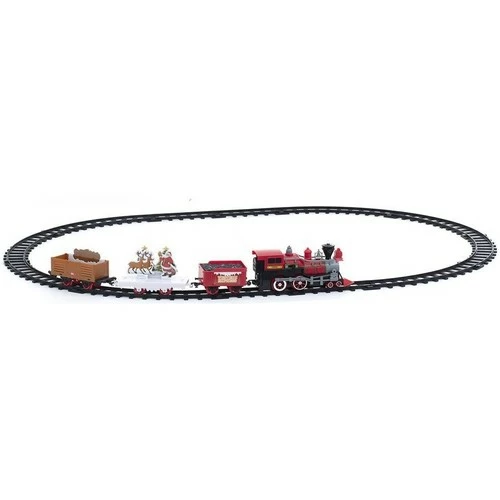 Féérie Lights & Christmas Train électrique 16 pièces du village de Noël Objets de décoration Couleur Vert 4 Féérie Lights & Christmas Train électrique 16 pièces du village de Noël Objets de décoration Couleur Vert – Image 2