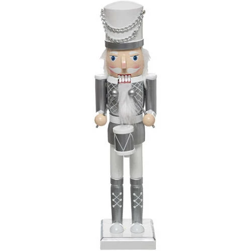 Féérie Lights & Christmas Décoration Casse Noisette argent 38 cm Objets de décoration Couleur Argent 3 Féérie Lights & Christmas Décoration Casse Noisette argent 38 cm Objets de décoration Couleur Argent