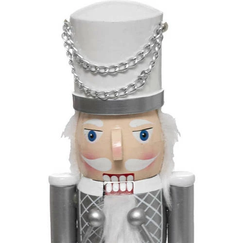 Féérie Lights & Christmas Décoration Casse Noisette argent 38 cm Objets de décoration Couleur Argent 4 Féérie Lights & Christmas Décoration Casse Noisette argent 38 cm Objets de décoration Couleur Argent – Image 2