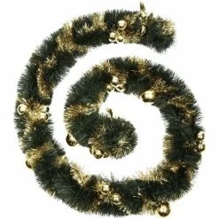 Féérie Lights & Christmas Guirlande de Noël effet branche de sapin Objets de décoration Couleur Doré