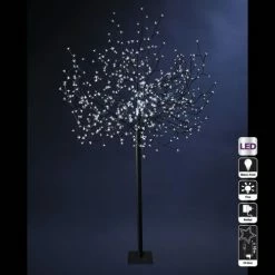 Féérie Lights & Christmas Arbre lumineux d'extérieur Prunus - 600 LED Objets de décoration Couleur Blanc