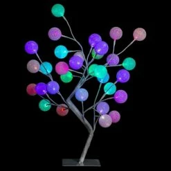 Féérie Lights & Christmas Arbre lumineux Coton - Fééric Christmas Objets de décoration Couleur Multicolore