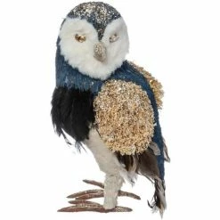 Féérie Lights & Christmas Décoration Chouette Sequins Hauteur 37cm - Objets de décoration Couleur Chouette