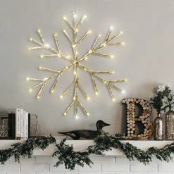 Féérie Lights & Christmas COPPER FLAKE Objets de décoration Couleur Dore