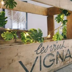 Féérie Lights & Christmas MONSTERA Objets de décoration Couleur Vert