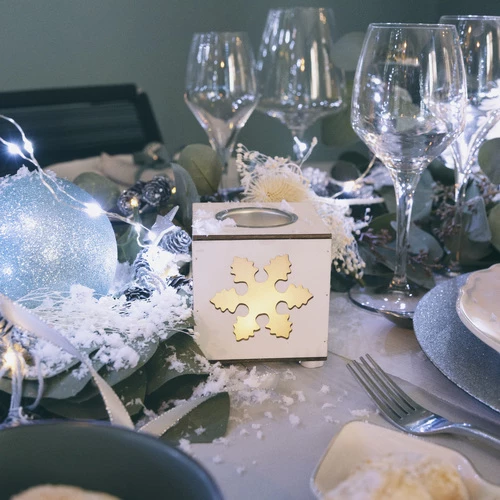 Féérie Lights & Christmas RUBIK SET Objets de décoration Couleur Blanc 4 Féérie Lights & Christmas RUBIK SET Objets de décoration Couleur Blanc – Image 2