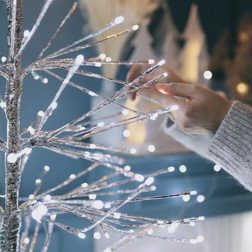 Féérie Lights & Christmas SPRAY Objets de décoration Couleur Argente 4 Féérie Lights & Christmas SPRAY Objets de décoration Couleur Argente – Image 2