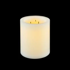 Féérie Lights & Christmas TRIPLE WICK Objets de décoration Couleur Beige