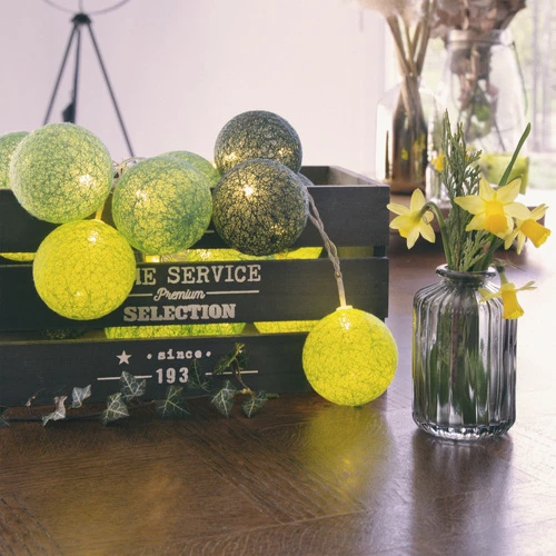 Féérie Lights & Christmas WOOL Objets de décoration Couleur Vert 5 Féérie Lights & Christmas WOOL Objets de décoration Couleur Vert – Image 3