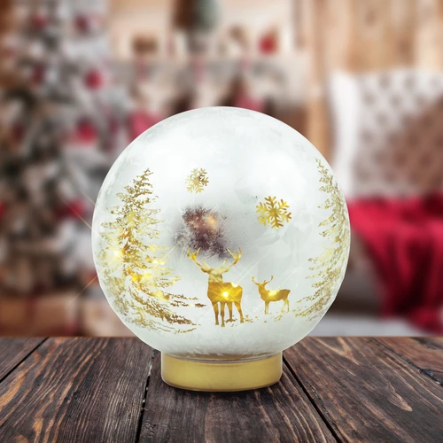 Féérie Lights & Christmas LEONIE Objets de décoration Couleur Dore 4 Féérie Lights & Christmas LEONIE Objets de décoration Couleur Dore – Image 2