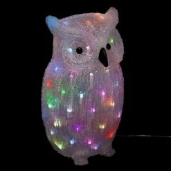 Féérie Lights & Christmas Sujet lumineux Hibou - Fééric Christmas Objets de décoration Couleur Multicolore