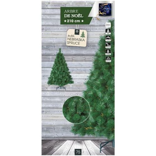 Féérie Lights & Christmas Sapin Nebraska Spruce 210 cm - Objets de décoration Couleur Vert 5 Féérie Lights & Christmas Sapin Nebraska Spruce 210 cm - Objets de décoration Couleur Vert – Image 3
