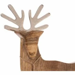 Féérie Lights & Christmas Renne en bois - Fééric Christmas Objets de décoration Couleur Marron -Christmas Soldes Boutique 23714648 500 B