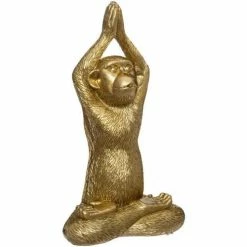 Féérie Lights & Christmas Singes Yoga Doré Hauteur 17cm 3 Pièces Objets de décoration Couleur Doré -Christmas Soldes Boutique 23753783 500 C