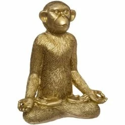 Féérie Lights & Christmas Singes Yoga Doré Hauteur 17cm 3 Pièces Objets de décoration Couleur Doré -Christmas Soldes Boutique 23753783 500 E