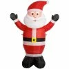 Féérie Lights & Christmas ADN Gonflable Père Noel Objets de décoration Couleur Rouge,blanc,noir -Christmas Soldes Boutique 23771941 500 A